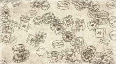 Azerbaycan Nakhchivan Kağıt Koleksiyonunu Damgaladı