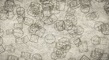 Şili Santiago Kağıt Koleksiyonunu Damgaladı