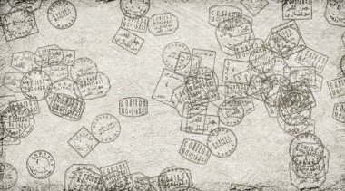 Comoros Moulinazi Kağıt Üzerine Damga Koleksiyonu