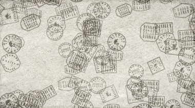 Danimarka Esbjerg Kağıt Üzerine Pul Koleksiyonu