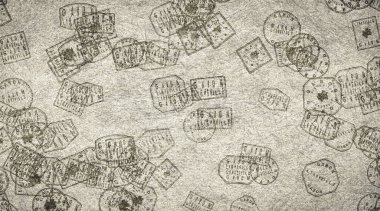 Gabon Libreville Kağıt Koleksiyonunu Damgaladı