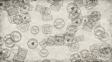 Nikaragua Managua Kağıt Üzerine Damga Koleksiyonu