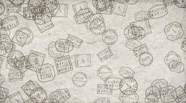 Filipinler Kağıt Üzerindeki Damga Koleksiyonu