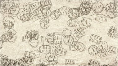 Togo Dapaong Kâğıt Üzerine Pul Koleksiyonu