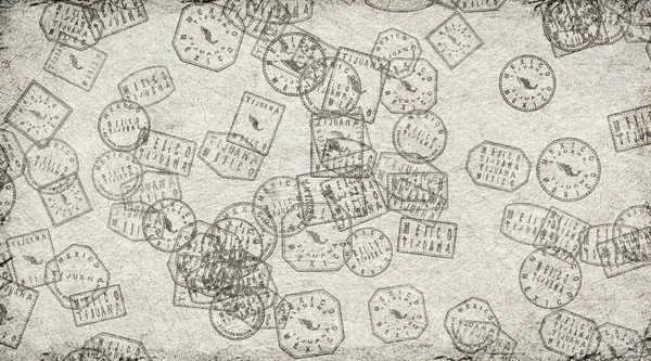 Meksika Tijuana Kağıt Koleksiyonunu Damgaladı