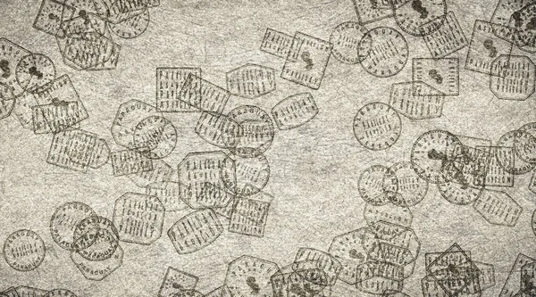 Paraguay Asuncion Kağıt Üzerine Damga Koleksiyonu