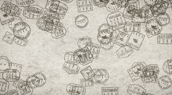 Коллекция почтовых марок Южного Судана