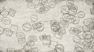 Hawaii Waipahu Kağıt Üzerine Damga Koleksiyonu