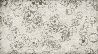 Ohio Toledo Stamps Collection on Paper