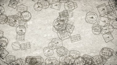 Virginia Norfolk Stamps Collection on Paper