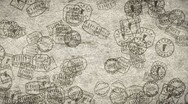 Vermont South Burlington Stamps Collection on Paper