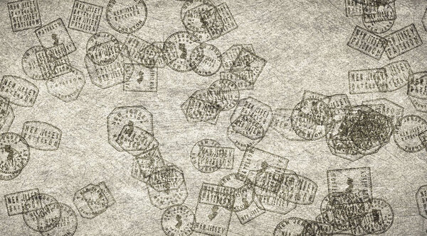 New Jersey Paterson Stamps Collection on Paper