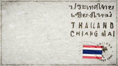 Tayland Chiang Mai Posta Zarfı, Posta Damgası