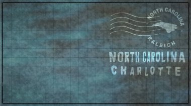 Kuzey Carolina Charlotte Posta Zarfı, Posta Damgası