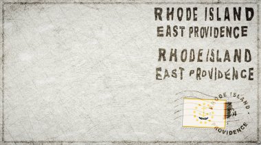 Rhode Island Doğu Providence Posta Zarfı, Posta Damgası