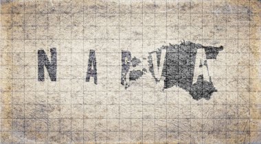 Estonya Narva Retro Tipografi Haritası