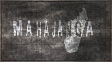 Madagaskar Mahajanga Kiremit Tahta Tipografi Haritası