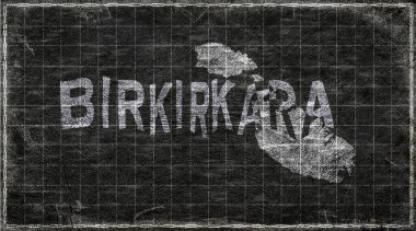 Malta Birkirkara Kiremit Tahta Haritası