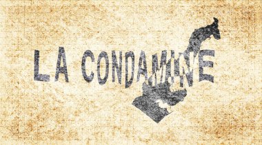 Monaco La Condamine Kiremit Tahta Tipografi Haritası