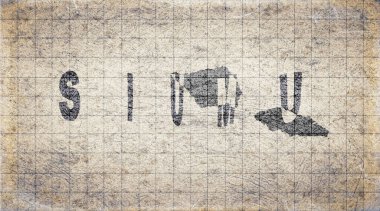 Samoa Siumu Retro Tipografi Haritası