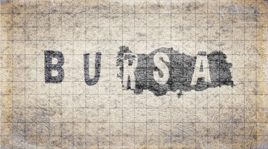 Türkiye Bursa Retro Tipografi Haritası