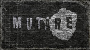 Zimbabwe Mutare Tebeşir Tahta Haritası