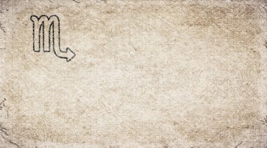 Akrep Burcu İşareti, Retro, Burç Sembolü