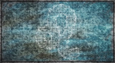 Aslan burcu, aslan burcu sembolü, kırpma yolu ile