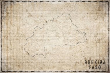 Burkina Faso Antik Haritası Tarihi Kağıt, Tarihi Harita