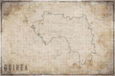 Antika Gine Haritası Tarihi Kağıt, Tarihi Harita
