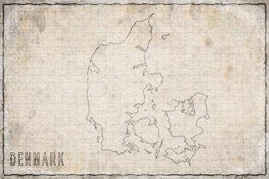 Tarihi Haritada Danimarka 'nın Tarihi Haritası