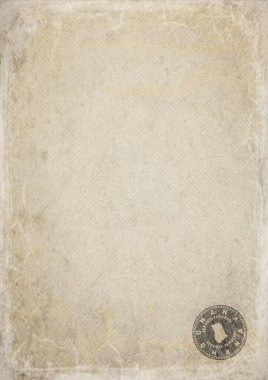 Gana Sekondi Takoradi Eskimiş Kağıt Üzerine Boş Hükümet Belgesi