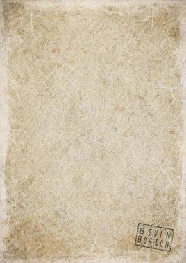 Benin Bohicon Eski Kağıt Üzerine Hükümet Belgesi Boşluğu