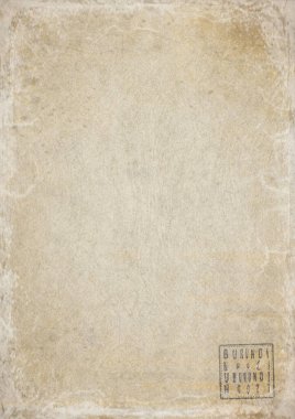 Burundi Ngozi Hükümetin Eskimiş Kağıt Belgesi