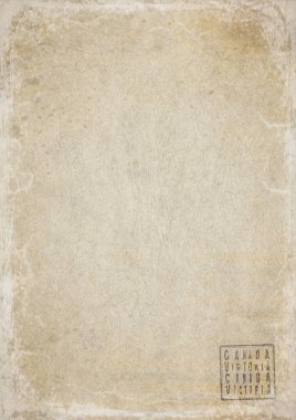 Kanada Victoria Hükümeti Eskimiş Kağıt Belgesi