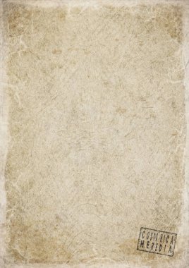 Kosta Rika Mirası Eskimiş Kağıt Üzerine Hükümet Belgesi