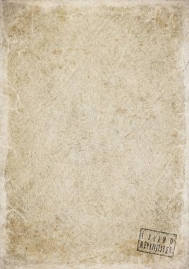 İzlanda Reykjanesbar Eskimiş Kağıt Üzerine Hükümet Belgesi