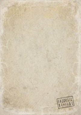 Endonezya Bandung Yıpranmış Kağıt Üzerine Hükümet Belgesi