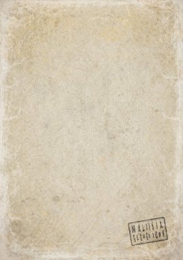 Malezya George Kasabası Eskimiş Kağıt Üzerine Hükümet Belgesi