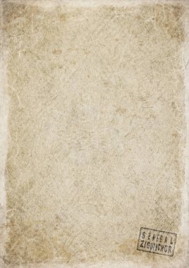 Senegal Ziguinchor Eskimiş Kağıt Üzerine Hükümet Belgesi