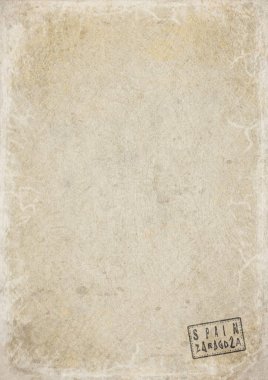 İspanya Zaragoza Eskimiş Kağıt Üzerine Hükümet Belgesi