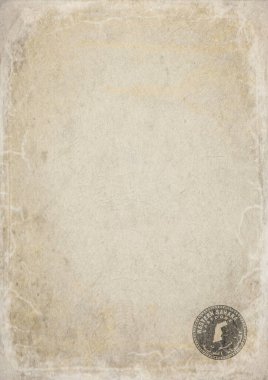 Batı Sahra Laayoune Eskimiş Kağıt Üzerine Boş Hükümet Belgesi