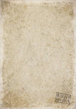 Michigan Ann Arbor Eskimiş Kağıt Üzerine Hükümet Belgesi