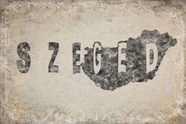 Macaristan Haritası ve Harf Tasarımı