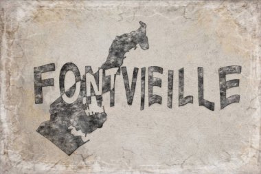 Monaco Yazı Tipi Haritası ve Beyaz Harf Tasarımı