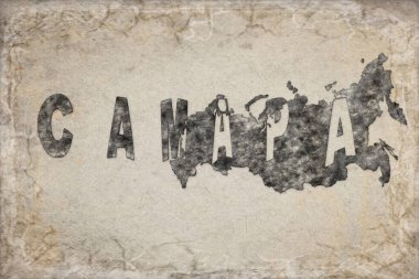 Rusya Samara Haritası ve Beyaz Harita Tasarımı