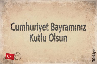 Türkiye Cumhuriyeti Günü Kutlaması, Eski Kağıt