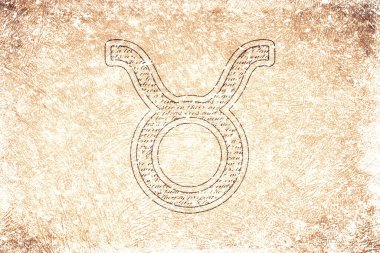 Taurus Burcu, Gece Gökyüzü Arkaplanı, Burç Sembolü