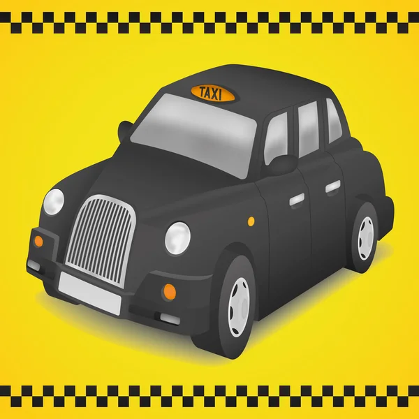 Taxi de Londres — Vector de stock