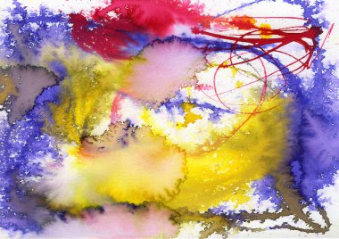 Profesyonel boyalar ECOLINE (Hollanda) 'nın yardımıyla özel suluboya arkaplanları oluşturulur, bu yüzden bu kadar parlak renklere ve dolgulara, orijinal lekelere ve bir renkten diğerine geçişlere sahiptirler..